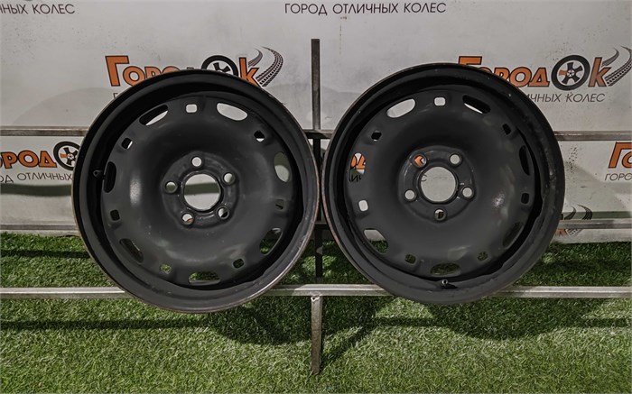 Пара штам. дисков R14 VOLKSWAGEN 5х100/57,1/35 23942 - фото 33748