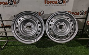 Пара штам. дисков R15 ВАЗ 4х100/60,1/50 25555